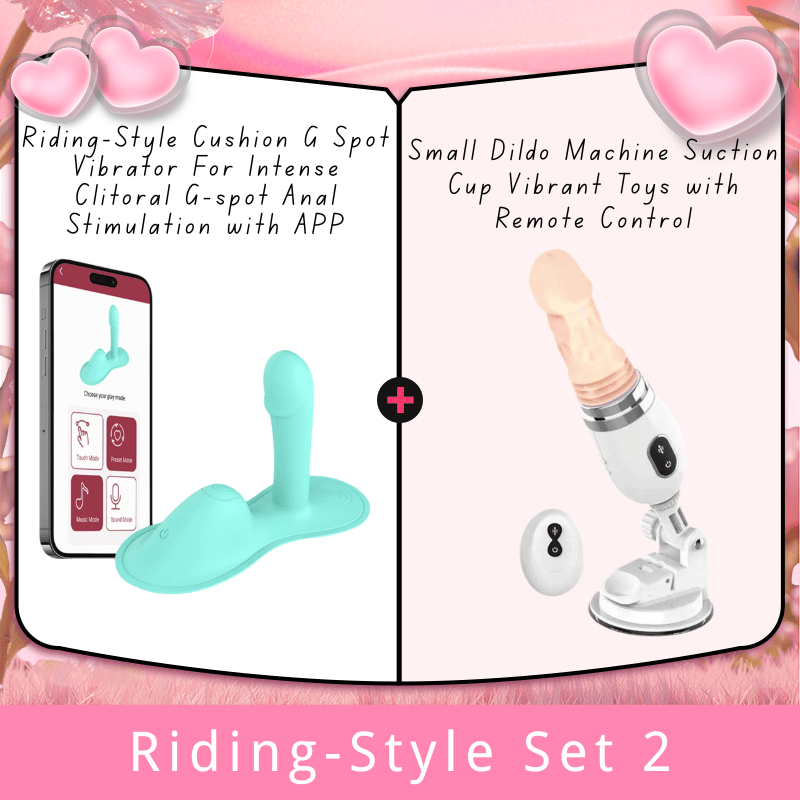 Riding-Style G Spot Vibrator Clitoral Anal Toy With APP Control Lurevibe Riding-Style G Spot Vibrator Clitoral Anal Toy With APP Control Lurevibe