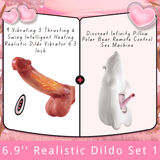 6.3‘’ Realistic Dildo Set 1