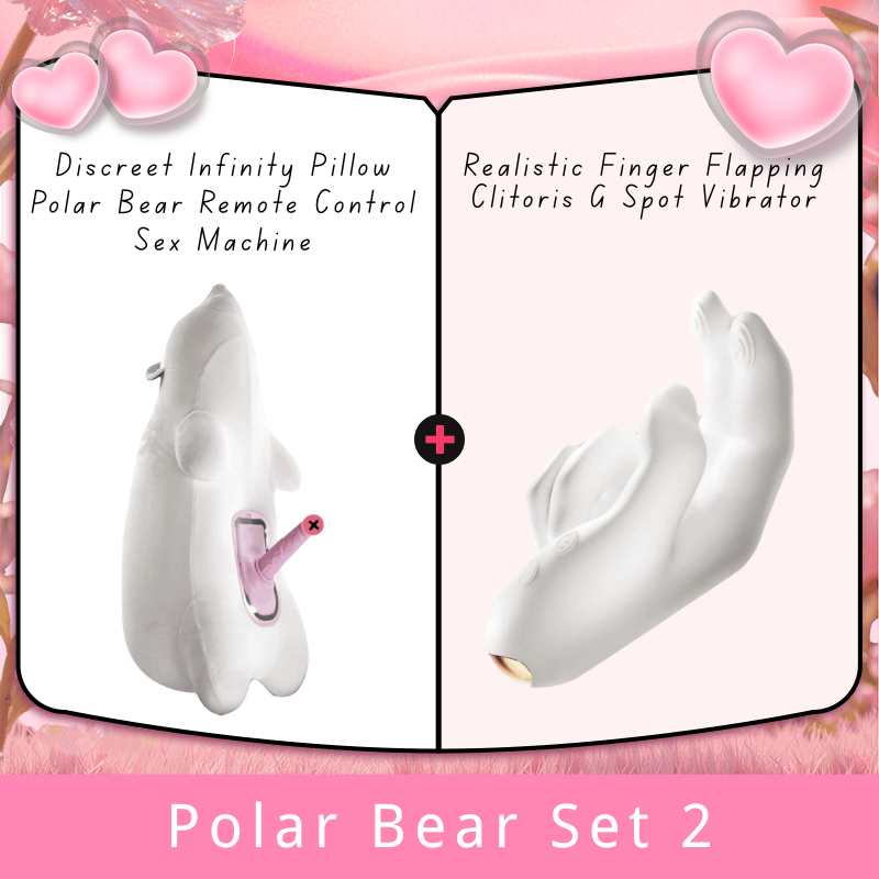 Discreet Infinity Pillow Polar Bear Remote Control Sex Machine Lurevibe Discreet Infinity Pillow Polar Bear Remote Control Sex Machine Lurevibe