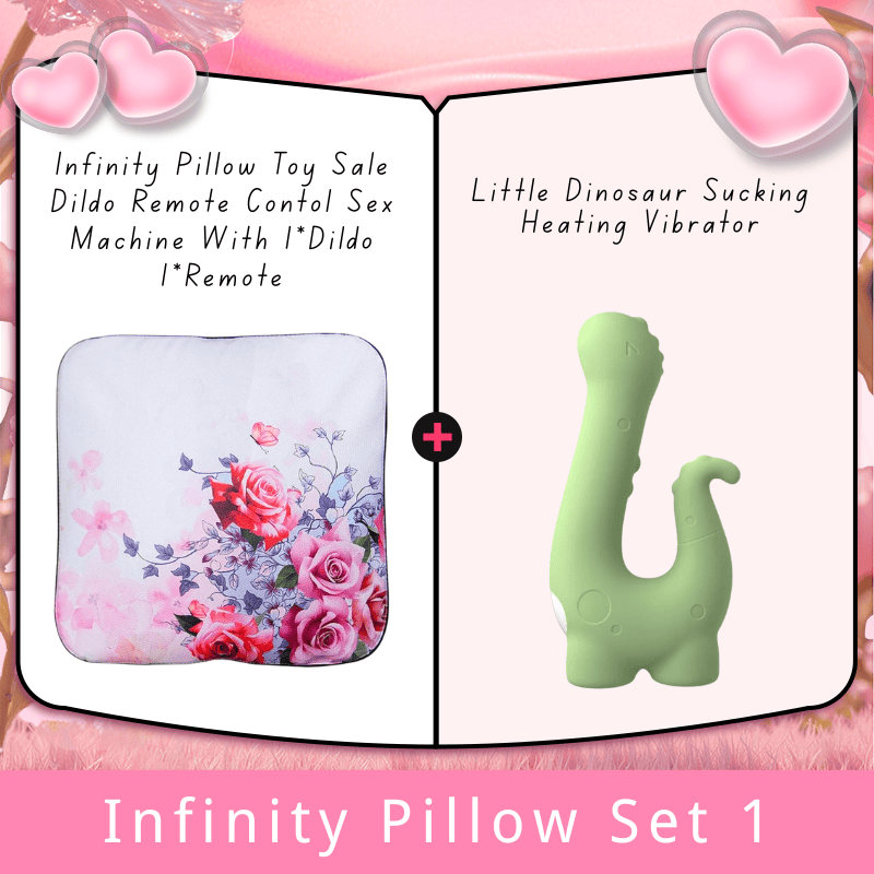 Infinity Pillow Toy Sale Dildo Remote Contol Sex Machine With 1*Dildo 1*Remote - Lurevibe