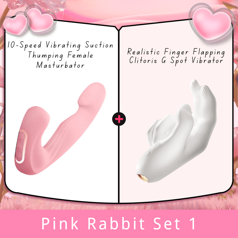 10-Speed Vibrating Suction Thumping Female Masturbator - Lurevibe