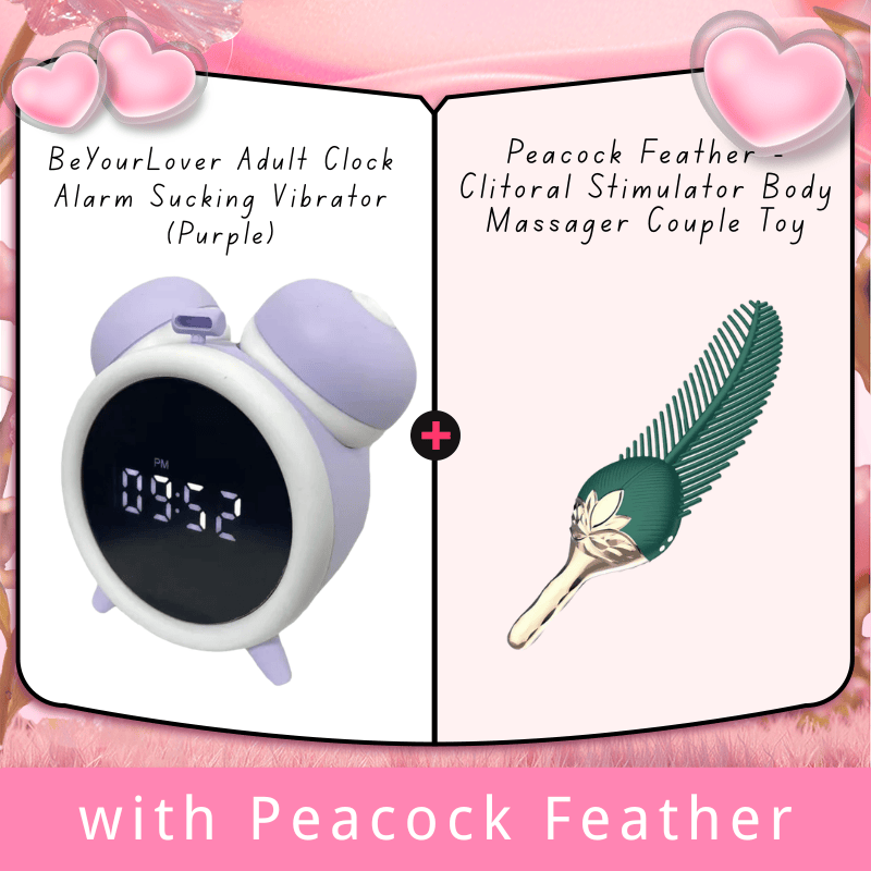 BeYourLover Adult Clock Alarm Sucking Vibrator App Remote Control - Lurevibe