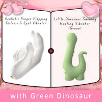 Realistic Finger Flapping Clitoris G Spot Vibrator