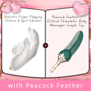 Realistic Finger Flapping Clitoris G Spot Vibrator