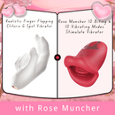 Realistic Finger Flapping Clitoris G Spot Vibrator