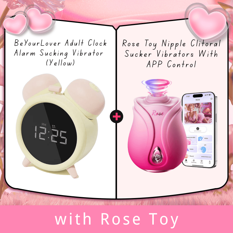 BeYourLover Adult Clock Alarm Sucking Vibrator App Remote Control - Lurevibe