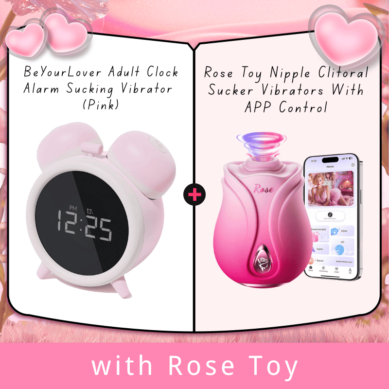 BeYourLover Adult Clock Alarm Sucking Vibrator App Remote Control Lurevibe BeYourLover Adult Clock Alarm Sucking Vibrator App Remote Control Lurevibe