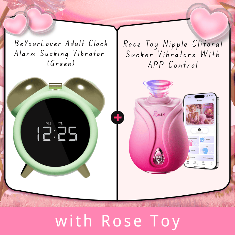 BeYourLover Adult Clock Alarm Sucking Vibrator App Remote Control Lurevibe BeYourLover Adult Clock Alarm Sucking Vibrator App Remote Control Lurevibe