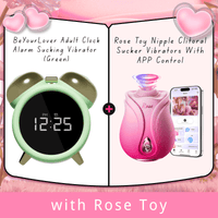 BeYourLover Adult Clock Alarm Sucking Vibrator App Remote Control - Lurevibe