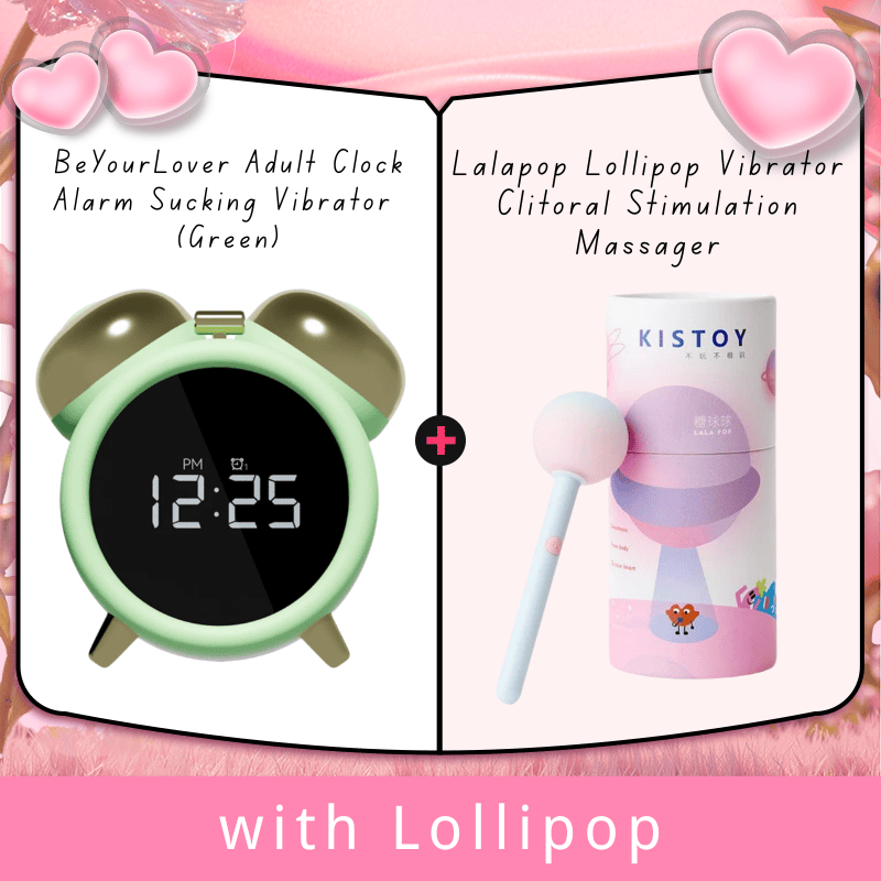 BeYourLover Adult Clock Alarm Sucking Vibrator App Remote Control - Lurevibe