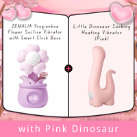 ZEMALIA Youqianhua Flower Suction Vibrator with Smart Clock Base