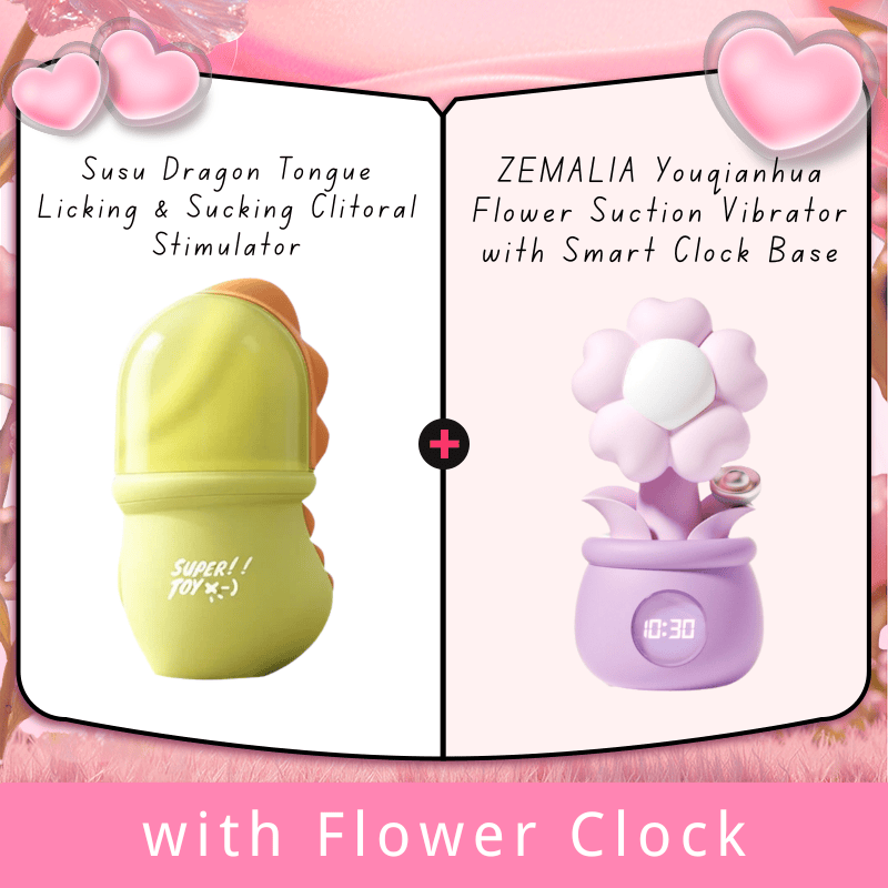 Susu Dragon Tongue Licking & Sucking Clitoral Stimulator