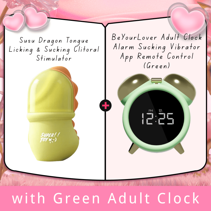 Susu Dragon Tongue Licking & Sucking Clitoral Stimulator