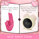 Realistic Finger Flapping Clitoris G Spot Vibrator