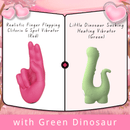 Realistic Finger Flapping Clitoris G Spot Vibrator