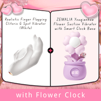 Realistic Finger Flapping Clitoris G Spot Vibrator