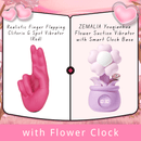 Realistic Finger Flapping Clitoris G Spot Vibrator