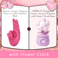 Realistic Finger Flapping Clitoris G Spot Vibrator