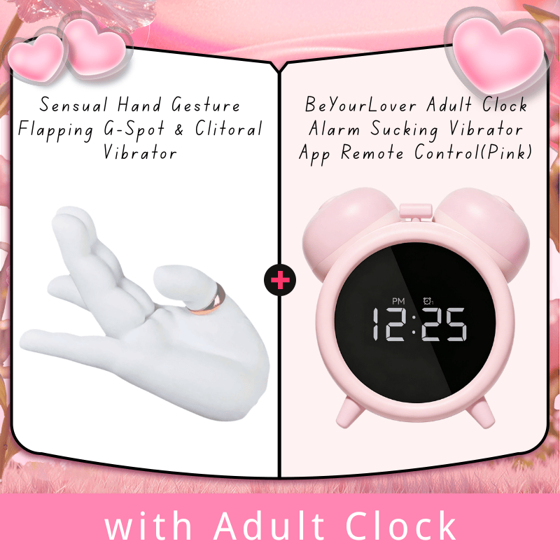 Sensual Hand Gesture Flapping G-Spot & Clitoral Vibrator