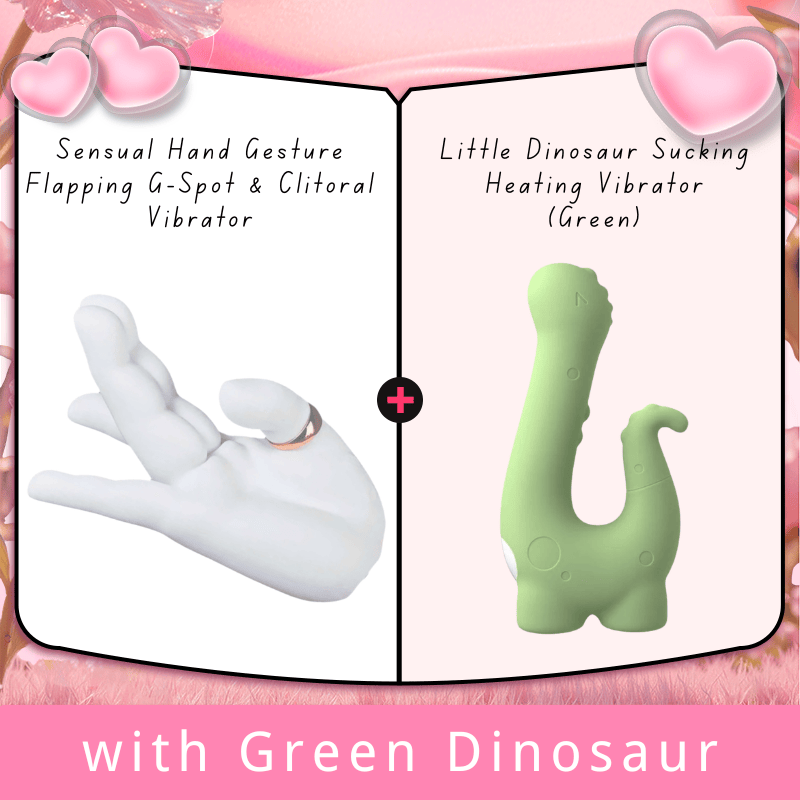 Sensual Hand Gesture Flapping G-Spot & Clitoral Vibrator