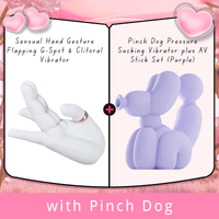 Sensual Hand Gesture Flapping G-Spot & Clitoral Vibrator