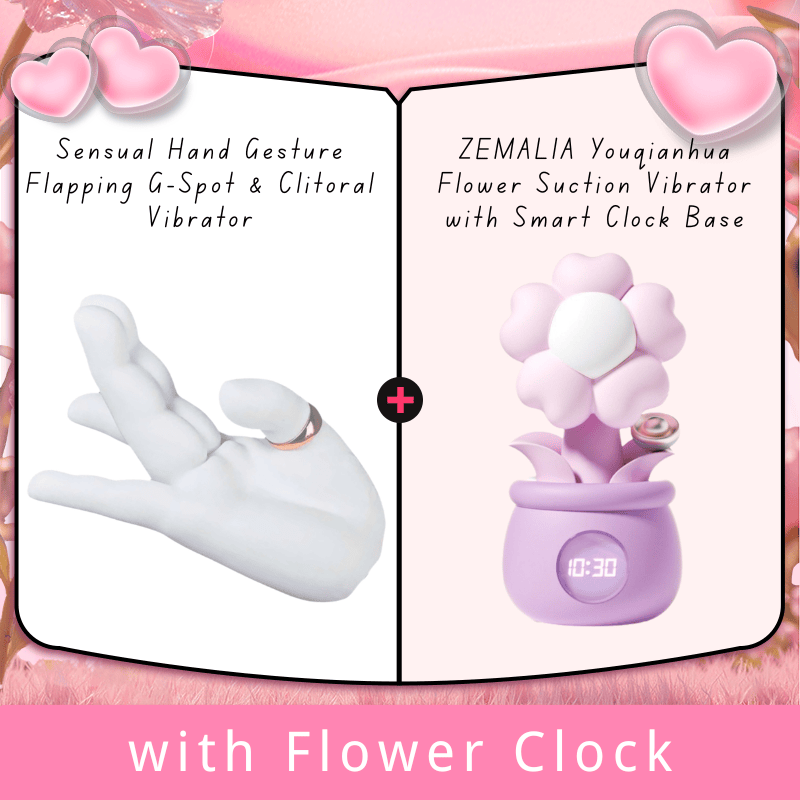 Sensual Hand Gesture Flapping G-Spot & Clitoral Vibrator