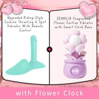 Upgraded Riding-Style Cushion Thrusting G Spot Vibrator With APP