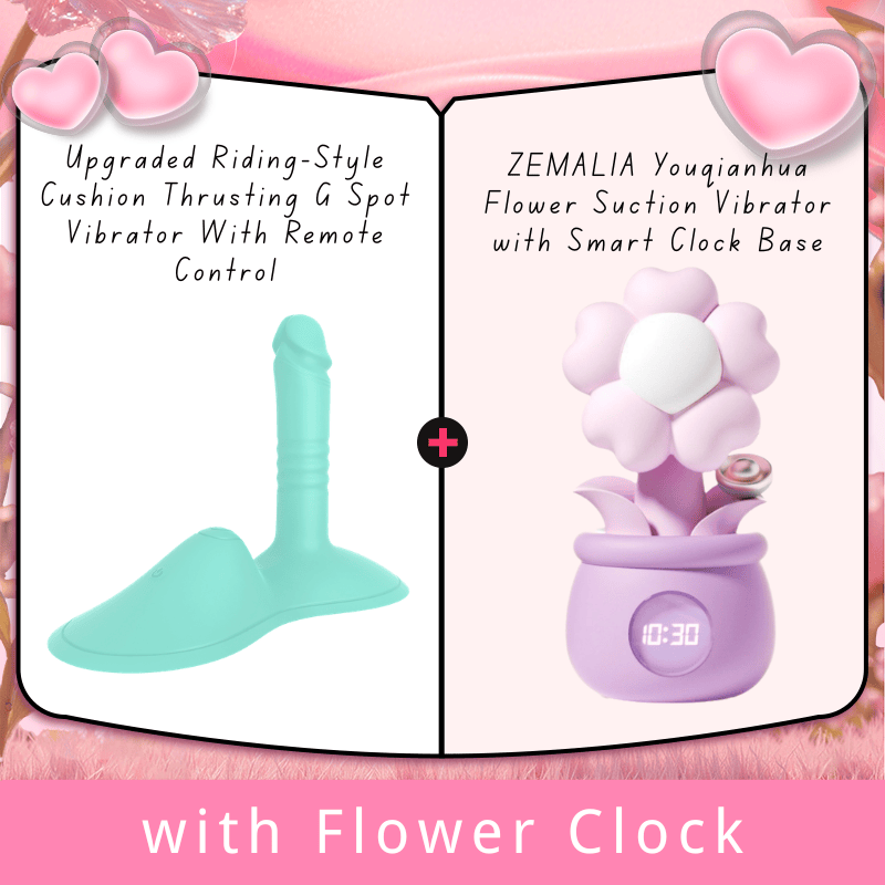 Upgraded Riding-Style Cushion Thrusting G Spot Vibrator With APP