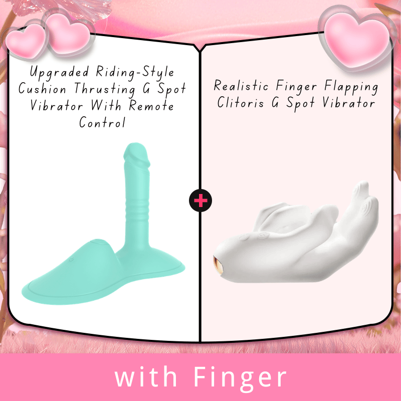 Upgraded Riding-Style Cushion Thrusting G Spot Vibrator With APP