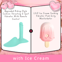 Upgraded Riding-Style Cushion Thrusting G Spot Vibrator With APP