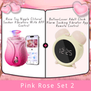 Rose Toy Nipple Clitoral Sucker Vibrators With APP Control - Lurevibe