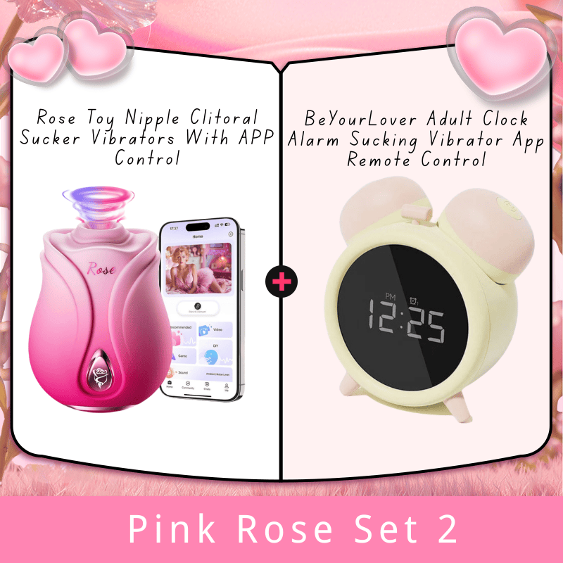 Rose Toy Nipple Clitoral Sucker Vibrators With APP Control - Lurevibe