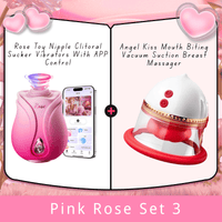 Rose Toy Nipple Clitoral Sucker Vibrators With APP Control - Lurevibe