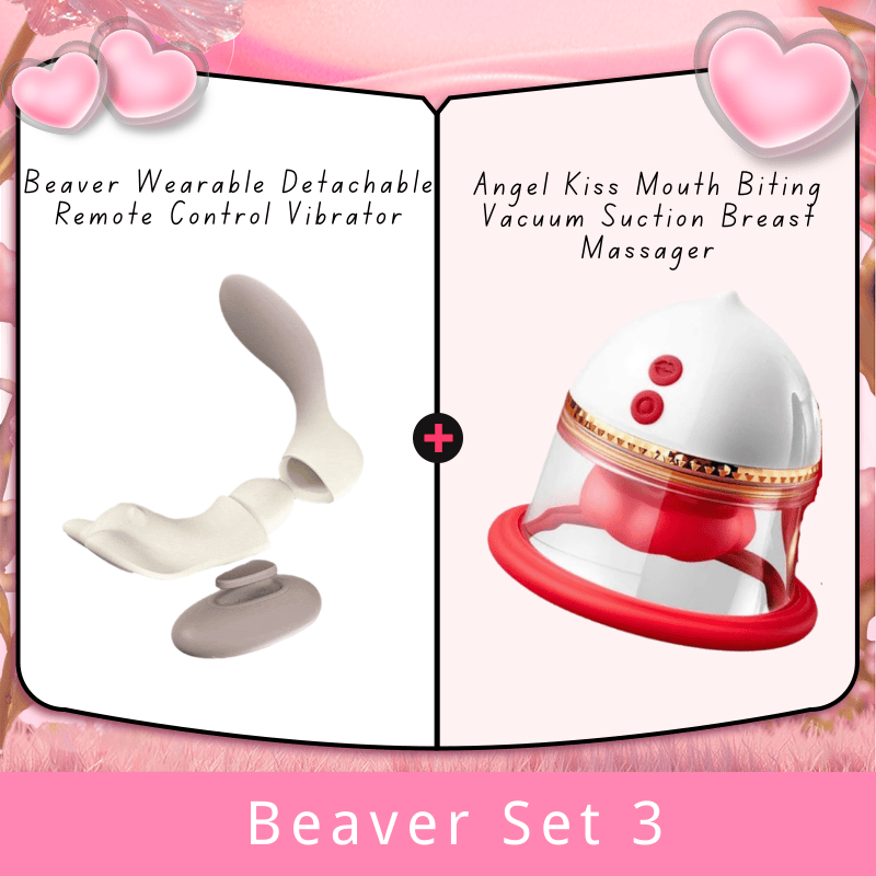Lurevibe - Beaver Wearable Detachable Remote Control Vibrator Lurevibe - Beaver Wearable Detachable Remote Control Vibrator