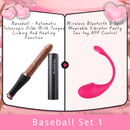7.48‘’ Baseball - Automatic Telescopic Dildo With Tongue Licking And Heating Function - Lurevibe