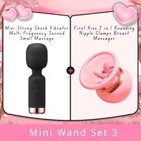 Lurevibe -Mini Strong Shock  Vibrator Multi Frequency Second Small Massage - Lurevibe