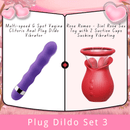 Lurevibe - Multi-speed G Spot Vagina Clitoris Anal Plug Dildo Vibrator - Lurevibe
