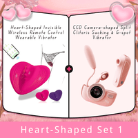 Heart-Shaped Invisible Wireless Remote Control Wearable Vibrator - Lurevibe