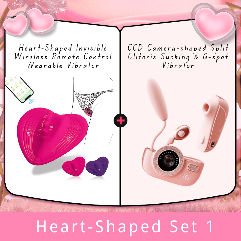 Heart-Shaped Invisible Wireless Remote Control Wearable Vibrator - Lurevibe