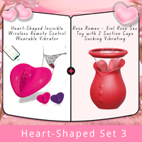 Heart-Shaped Invisible Wireless Remote Control Wearable Vibrator - Lurevibe