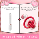 10-Speed Vibrating Female Masturbator - Lurevibe