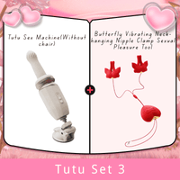 Tutu Sex Cannon Machine With Cushioned Chair - Lurevibe