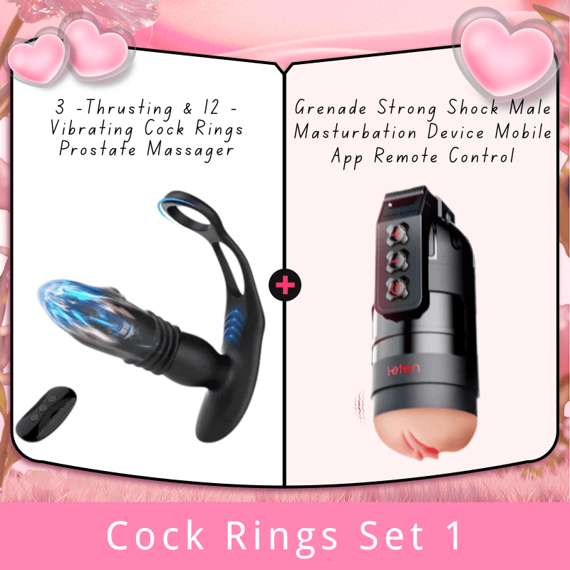 3-Sto- und 12-Vibrations-Penisringe Prostata-Massagegert Lurevibe 3-Sto- und 12-Vibrations-Penisringe Prostata-Massagegert Lurevibe
