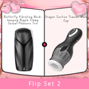 10 Frequency Vibration Male Massage Flip Penis Exercise - Lurevibe