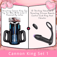 Thrusting Cannon King Sexspielzeug für Männer mit Liner丨Powered By Leten 