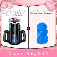 Thrusting Cannon King Sex Toy for Men With Liner | Lurevibe Thrusting Cannon King Sex Toy for Men With Liner | Lurevibe