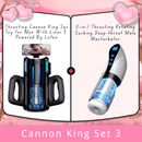 Thrusting Cannon King Sexspielzeug für Männer mit Liner丨Powered By Leten 