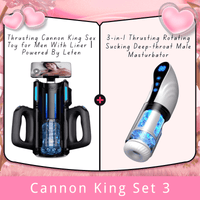 Thrusting Cannon King Sexspielzeug für Männer mit Liner丨Powered By Leten 