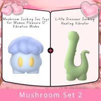 Lurevibe - Mushroom Sucking Sex Toys for Women Pleasure 12 Vibration Modes - Lurevibe