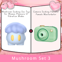 Lurevibe - Mushroom Sucking Sex Toys for Women Pleasure 12 Vibration Modes - Lurevibe